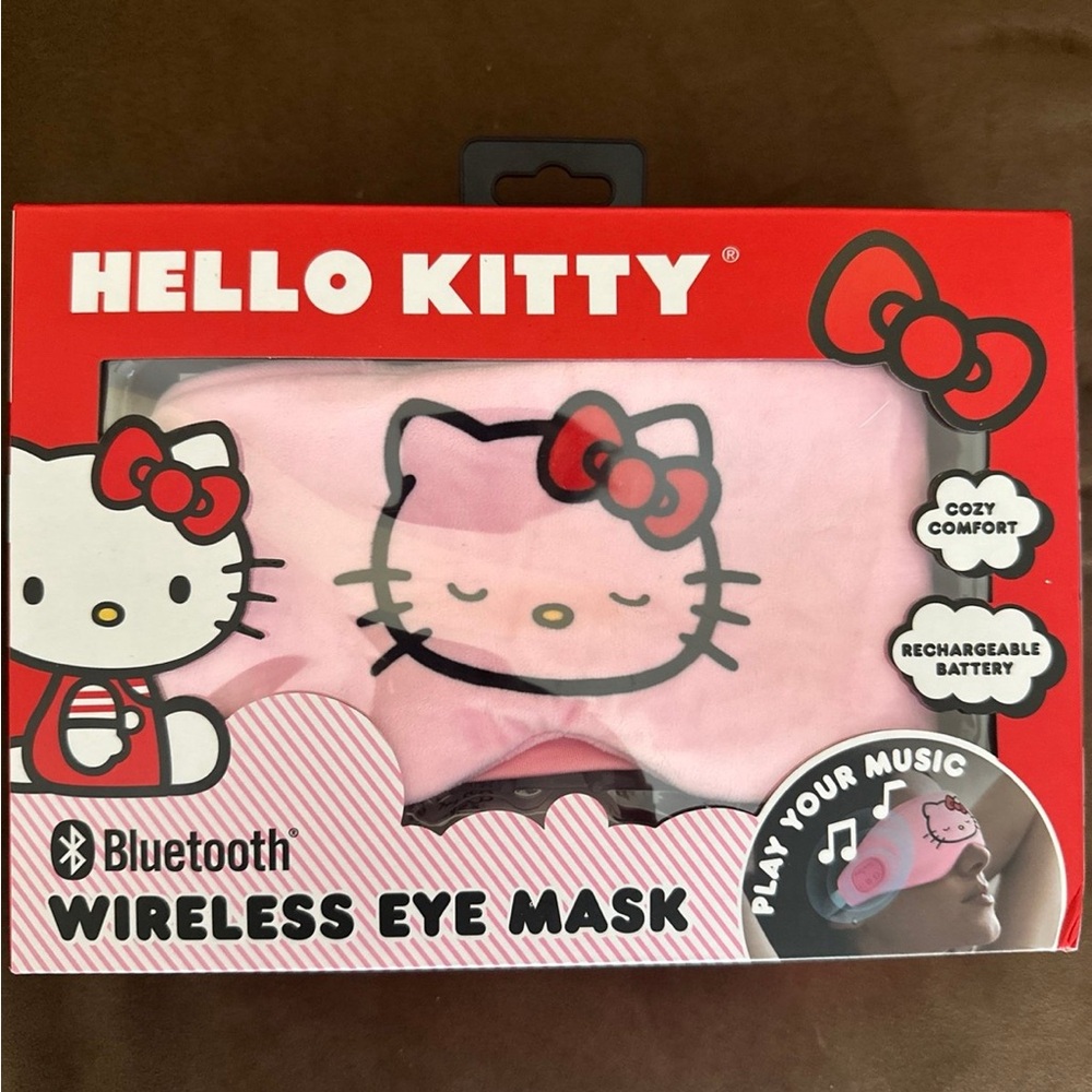 Hello Kitty Wireless Eye Mask New